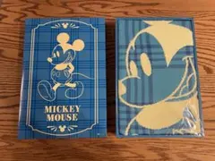 ディズニー　ミッキー　バスタオル 青 第一生命 非売品