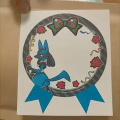 ルカリオ メガハッピーホリデー ステッカー