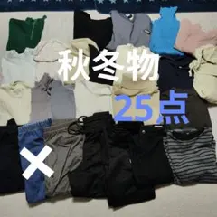 LLサイズ　秋冬物　まとめ売り　25点