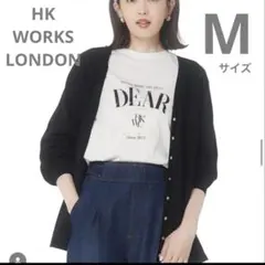 しまむら　HK WORKS LONDON ペプラム　カーディガン M ネイビーのサムネイル