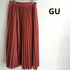 GU♡ジーユー　プリーツスカート　ロングスカート