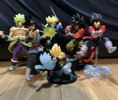 ドラゴンボール　フィギュア　ブロリー　悟空　ベジータ　トランクス　ゴテンクス