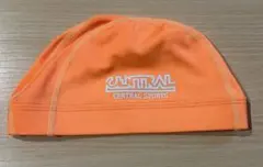 Lサイズ　CENTRAL SPORTS 水泳帽 オレンジ