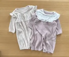 mamaraku ママラク ロンパース　2点セット 50〜70