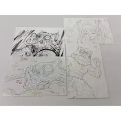 鬼滅の刃 原画 ポストカード 嘴平伊之助 神崎アオイ 4枚
