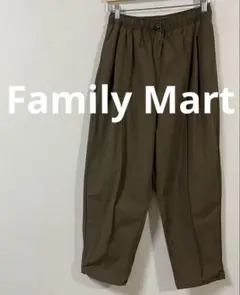 ファミリーマート　コンビニエンスウェア　ジョガーパンツ　Lサイズ　ブラウン　美品