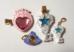 セボンスター　前髪クリップ　チャーム　しまむら　カバヤ　セット