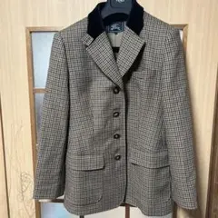 Burberrys 千鳥格子 テーラードジャケット 11号のサムネイル