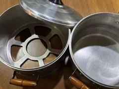 HOKUA デラックス 長生セイロ 26cm 蒸し器 もち米1.5升ガス火対応 