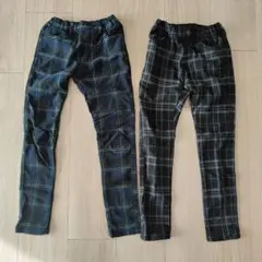 ブランシェス 長ズボン ロングパンツ まとめ売り 130 秋服 秋冬 裏起毛