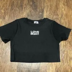 ラブボート LOVE BOAT Tシャツ ブラック WEGOのサムネイル