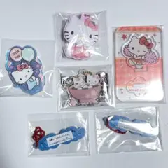 サンリオ キティ まとめ売り 『アクスタ・ラバストetc.』 6点セット