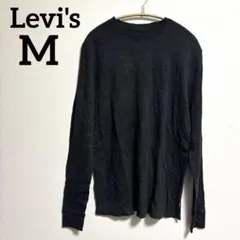 Levi's リーバイス ワッフル サーマル 長袖 Tシャツ ロンTチャコールMのサムネイル
