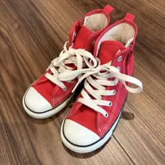 CONVERSE オールスター ハイカット レッド 19cm