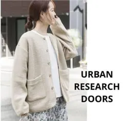 URBAN RESEARCH DOORS キルトノーカラージャケット