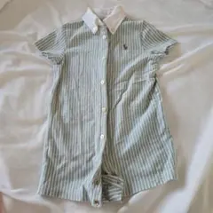 Ralph Lauren ストライプ カバーオール 9M