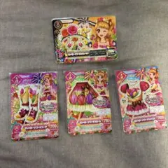 アイカツ！カード ホワイトサンタコーデ 3枚セット ドリーミークラウン