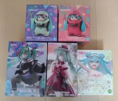【新品未開封】初音ミク フィギュア 5体セット FIGURIZMα ガンダム