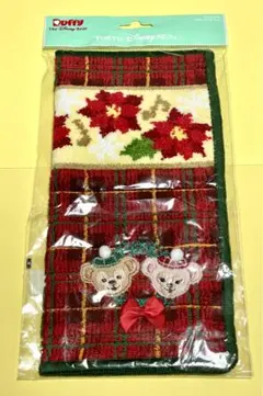 ダッフィー シェリーメイ ミニタオル　クリスマス