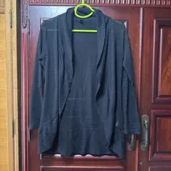 ブラックカーディガンMサイズ レディース