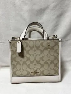 COACH ショルダーバッグ デンプシートート22　C5122