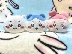 ちいかわ☆ねそべりぬいぐるみ　ちいかわ　ハチワレ　カニちゃん