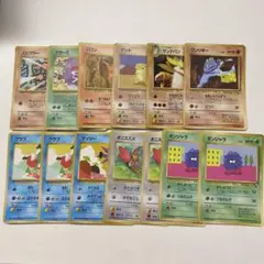 【良品】ポケモンカード　旧裏　拡張シート　まとめ売り　13枚