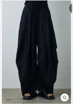 anuke Volumetuck Cocoon Pants ブラック38 - メルカリ