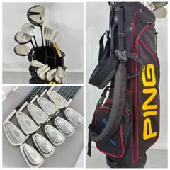 初心者おすすめ キャロウェイ PING メンズゴルフクラブ13本セット ◇ 初心者おすすめ キャロウェイ PING メンズゴルフクラブ13本セット