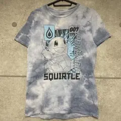 Q102 ポケモン ゼニガメ グラフィック Tシャツ タイダイ XLサイズのサムネイル
