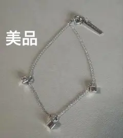 ANNE KLEIN II　シルバー　スクエアストーン　 ブレスレットのサムネイル