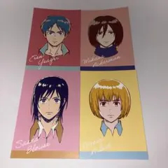 進撃の巨人 イラストカード ポストカード WITストア WITSTUDIO - メルカリ