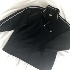 【希少／日本製】 2005年製 NIKE 黒 PDKジャケット ナイキ刺繍口ゴ