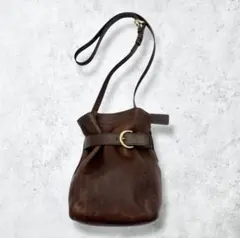 00s old coach 4156 shoulderbag leather