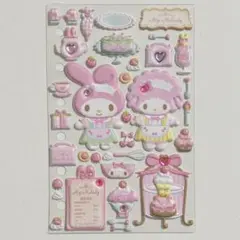 あそべるシールセットサンリオ SANRIO お裾分け マイメロディ ピアノ