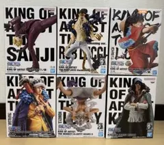 ワンピース　フィギュア　KING OF ARTIST 6個まとめ売り