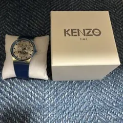 KENZO TIME タイガー 腕時計 ブルー