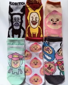 セール　こびとづかん　レディースソックス　6足セット