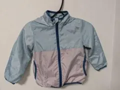 EDWIN フード付きアウター 110サイズ 水色・薄紫
