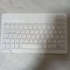 ワイヤレス ホワイトキーボード 白 Bluetooth keyboard