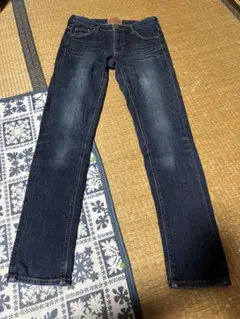 【C-17】スリムフィット ダークブルーデニム