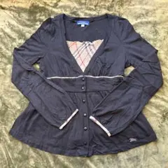 バーバリーブルーレーベル　カーディガン