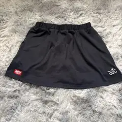 TSP 卓球 黒 スカート スコート ショートパンツ コンビネーション Sサイズ
