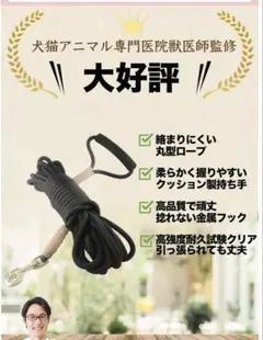 ロングリード　20m ブラウンのサムネイル
