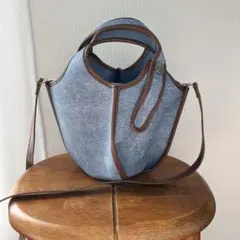 ショルダーバッグ　デニム　新品