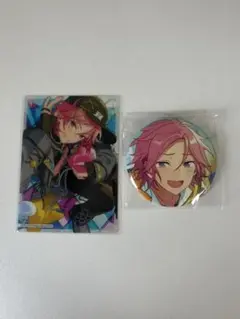 あんスタ 桜河こはく 缶バッジ クリアカード