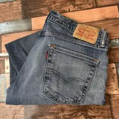 ジ*イ様 ビンテージ　古着　リーバイス514 バギー　デニムジーンズ　W33L3