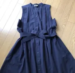 UNIQLO Uシアサッカーロングワンピース