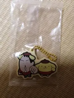 ポムポムプリンとクレヨンしんちゃんコラボラバーストラップ