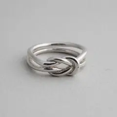 Vintage Knot Desing 925 Ring 13号